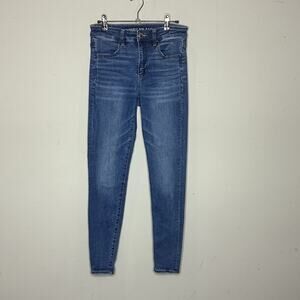 American Eagle Dark Wash Ne(x)t Level Stretch Hi-Rise Jegging Women's Size 6